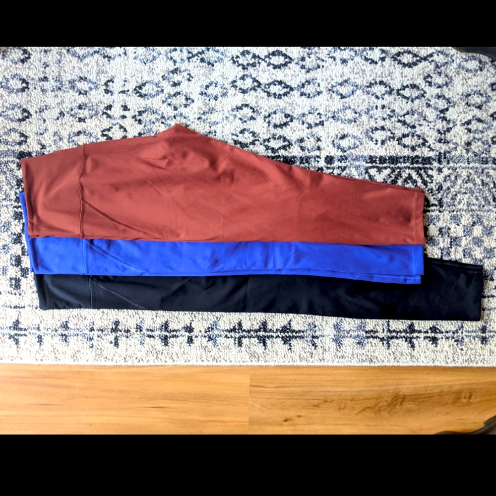 3 pairs : girlfriend collective compressive leggings